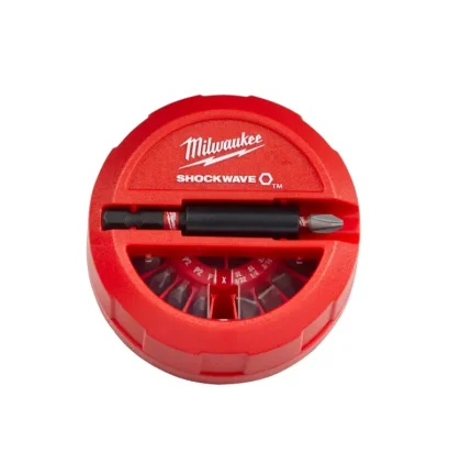 Set biti impact, SHOCKWAVE™, 15 piese, Milwaukee