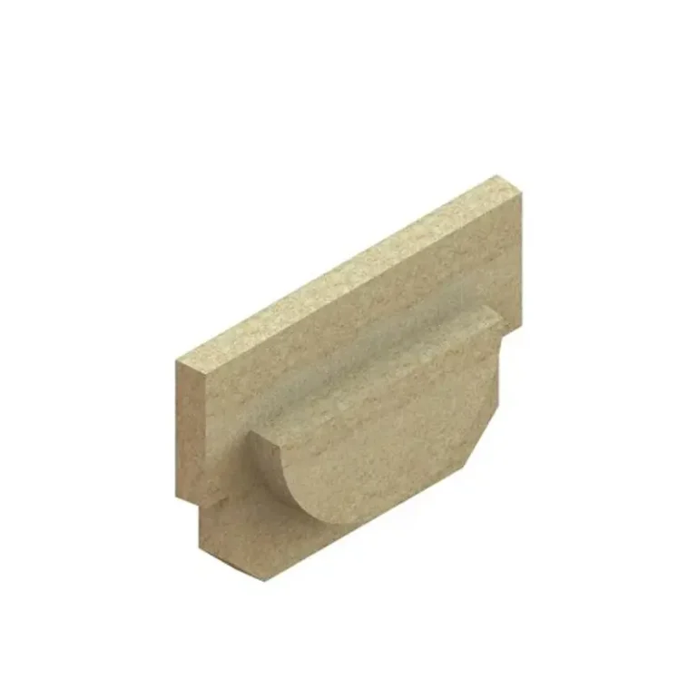 Placa de capat , pentru rigole, H 136 cm