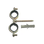 Colierul dublu cu cauciuc, 15 x 2 mm
