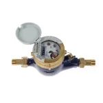 Contor apa rece, monojet, cu racorduri, 420PC, DN15, 1/2” , 16 Bar, R160, FGH - imagine 2