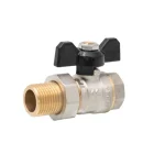 Robinet sferic tip fluture cu olandez
