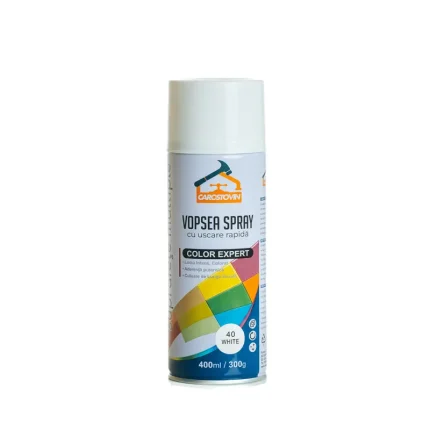 Vopsea spray, Alb, RAL-40