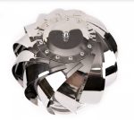 Capac terminal, cos de fum, rotativ, otel inoxidabil, 120 mm - imagine 4