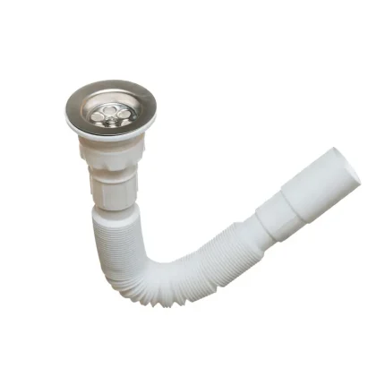 Sifon flexibil pentru chiuveta