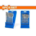 Set 8 burghie plate pentru lemn