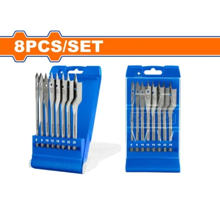Set 8 burghie plate pentru lemn