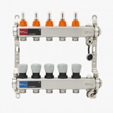 Set distribuitor inox pardoseala