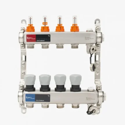 Set distribuitor inox pardoseala