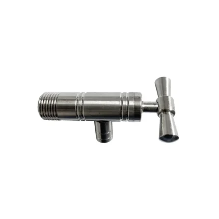 Robinet inox, pentru butoi, 1/2"