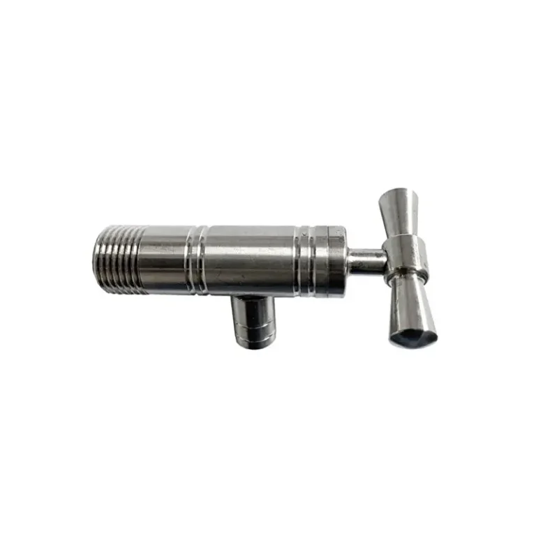 Robinet inox, pentru butoi, 1/2"