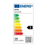 Bec LED, E27, 10W=85W, 6400 K, lumina rece, 1100 Lm, SPN6409, Spin - imagine 2