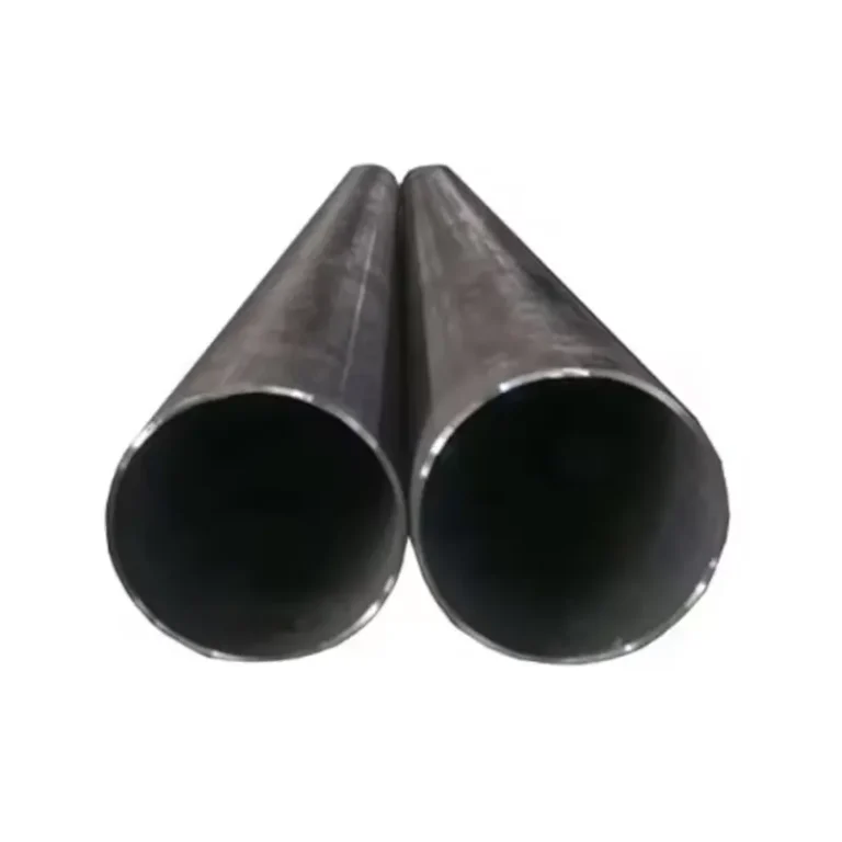 Teava neagra rotunda pentru constructii