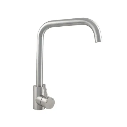 Baterie bucatarie, pipa flexibila, alba, ER-A208A