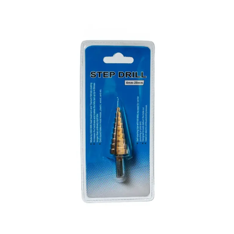 Burghiu conic in trepte, 4–20 mm