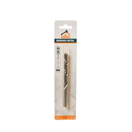 Burghiu metalic profesional, 9 mm