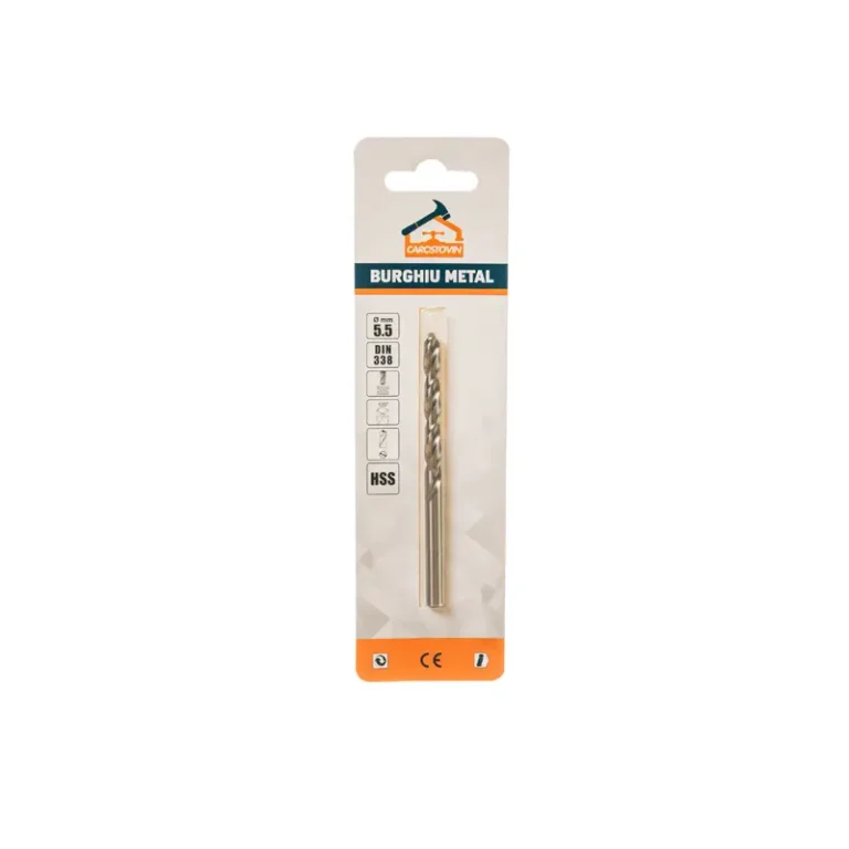 Burghiu metalic profesional, 5.5 mm, HSS