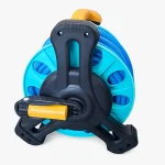 Furtun de gradina pe tambur 30 m, rola cu manivela, conectori rapizi, portabil - imagine 3