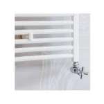 Radiator de baie, EA42M004,1490 × 450 mm, aluminiu, alb, Fondital COOL - imagine 3