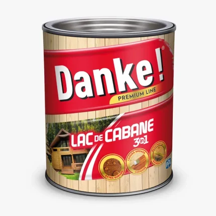 Lac pentru cabane 3 in 1, cires, interior/exterior, 2.5 l