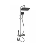 Baterie de dus, tip coloana multifunctionala, maro metalizat, Italomix - imagine 2