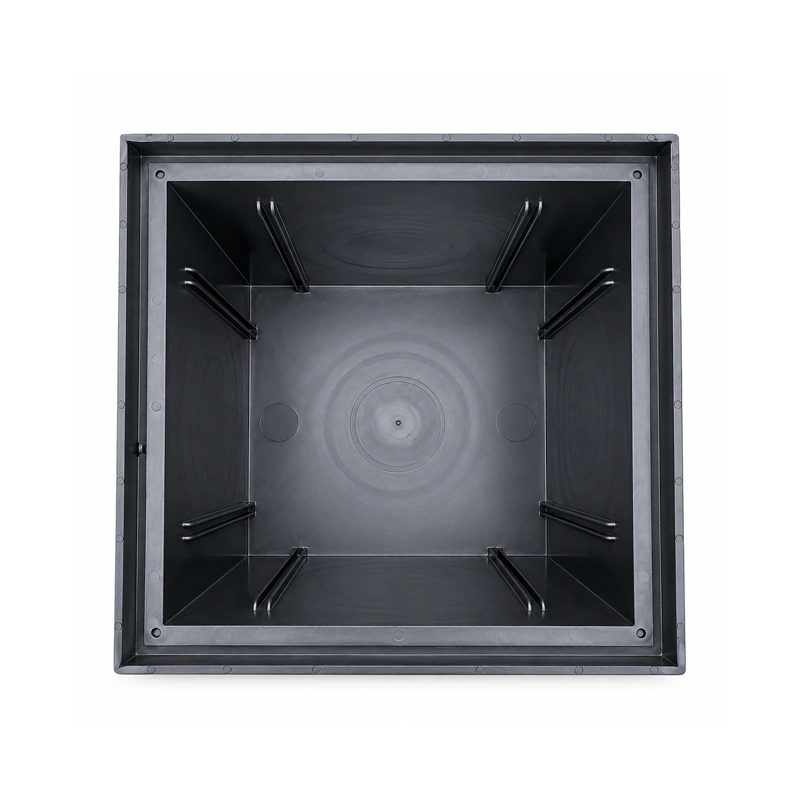 Top-Down Charcoal Utility Box copy Camin 30 x 30 cm
